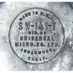 Switch, SW-141-T + T-45 Throat Microphone, 1943-1944