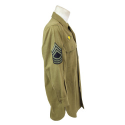 Chemise moutarde, Special, Master Sergeant, 14 ½ x 32