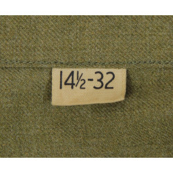 Chemise moutarde, Special, Master Sergeant, 14 ½ x 32