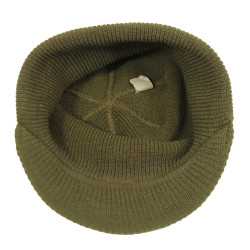 Cap, Wool Knit, 'Beanie', Jeep Cap, Medium