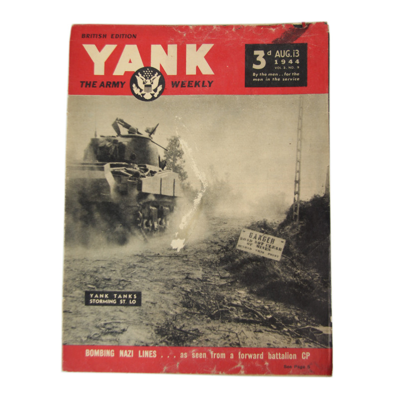 Magazine YANK, 13 août 1944, Saint-Lô