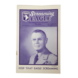 Bulletins Screaming Eagle, 101st Airborne Division Association, 1956, T/5 George Gillespie, Serv. Co., 502nd PIR