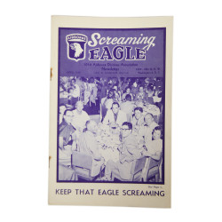 Bulletins Screaming Eagle, 101st Airborne Division Association, 1956, T/5 George Gillespie, Serv. Co., 502nd PIR