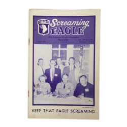 Bulletins Screaming Eagle, 101st Airborne Division Association, 1956, T/5 George Gillespie, Serv. Co., 502nd PIR