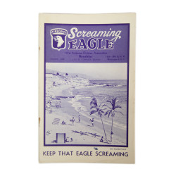 Bulletins Screaming Eagle, 101st Airborne Division Association, 1956, T/5 George Gillespie, Serv. Co., 502nd PIR