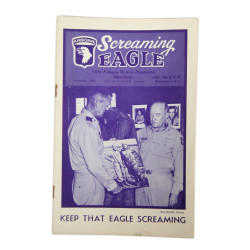 Bulletins Screaming Eagle, 101st Airborne Division Association, 1956, T/5 George Gillespie, Serv. Co., 502nd PIR