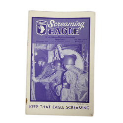 Bulletins Screaming Eagle, 101st Airborne Division Association, 1956, T/5 George Gillespie, Serv. Co., 502nd PIR