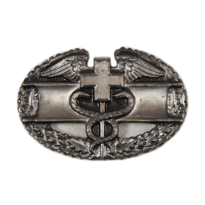 Badge, Combat Medic, US Army, Sterling