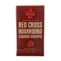 Box, Cough Drops, Red Cross, Full