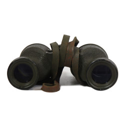 Binoculars, 6x30, M3, OD, NASH-KELVINATOR CORP. 1943, with Case, Carrying, M17