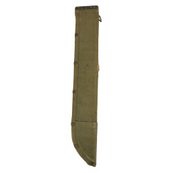 Machete, M-1942, TRUE TEMPER 1944, with Canvas Scabbard, MIDLAND Fabrics Co. 1944