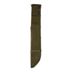 Machete, M-1942, TRUE TEMPER 1944, with Canvas Scabbard, MIDLAND Fabrics Co. 1944