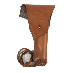 Holster, Belt, Pistol, Colt M1911A1, MILWAUKEE SADDLERY CO. 1942