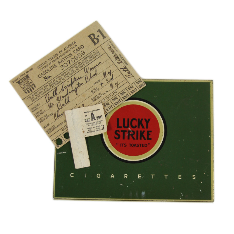 Box, Tin, Cigarette, LUCKY STRIKE