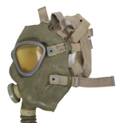 Masque à gaz M1A2-IXA1-IV, Service Respirator, complet avec housse MIV