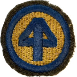 Patch, 44th Infantry Division, Embroidered on felt