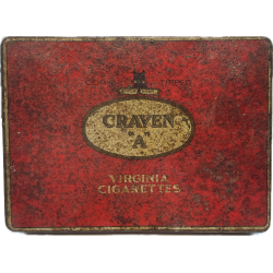 Box, Empty, British Cigarettes, CRAVEN A, Normandy