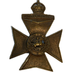 Cap Badge, The Queen Victoria's Rifles, Dunkerque