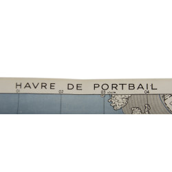 Map, Allied, Havre de Portbail, Normandy, 1943, 9th, 79th & 90th Infantry Division