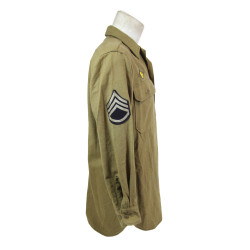 Chemise moutarde, Staff Sergeant, 15th Air Force, USAAF, 15 x 33