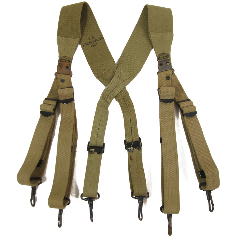 Suspenders, Belt, M-1936, HINSON MFG. CO. 1942