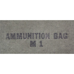 Bag, Ammunition, M1, OD 7, US Army