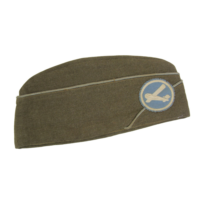 Cap, Garrison, Infantry, British Made Glider patch, Size 6 7/8, 1942