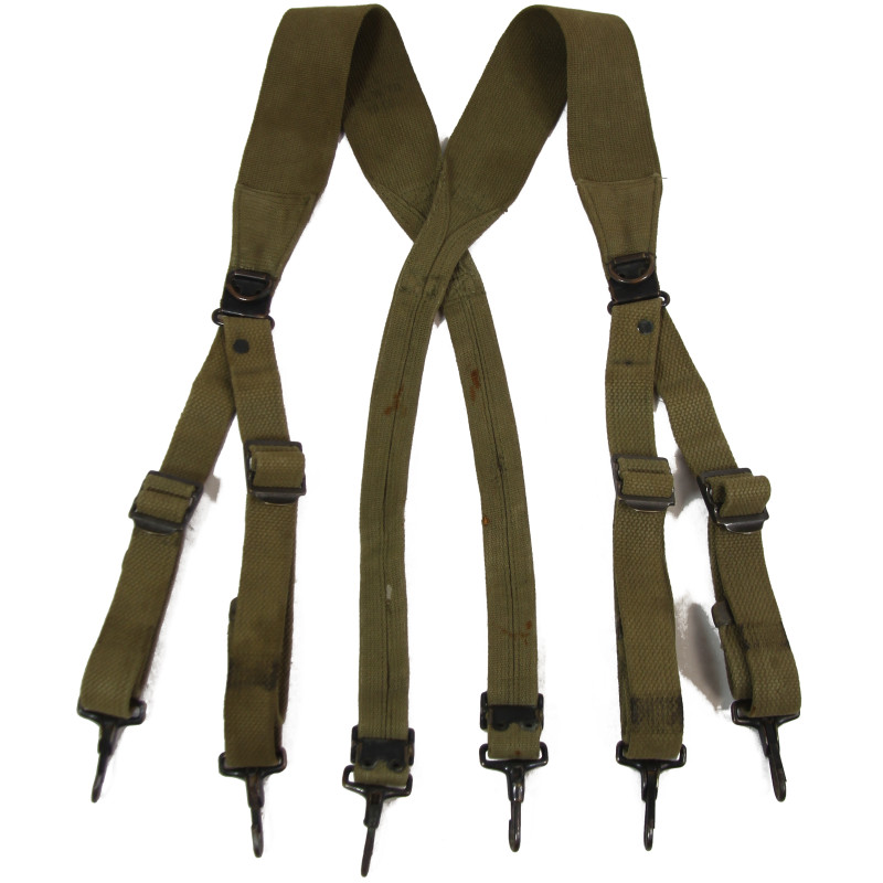 Suspenders, Belt, M-1936, with partial ASN