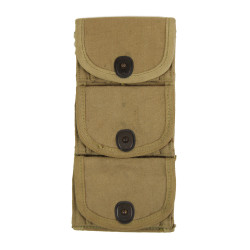 Pouch, Ammunition, Revolver, M-1909, R. H. LONG 6-18