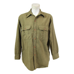 Chemise moutarde, US Army, précoce, M-1934