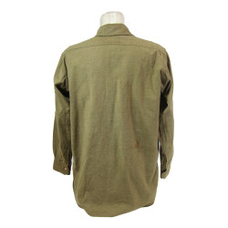 Chemise moutarde, US Army, précoce, M-1934