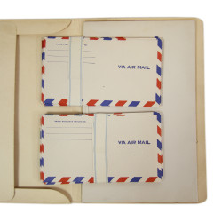 Air Mail Stationery, papier à lettre et enveloppes