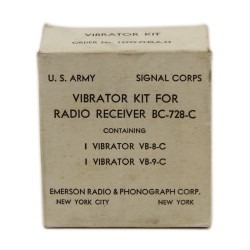 Kit, Vibreurs, pour radio BC-728-C, 1943