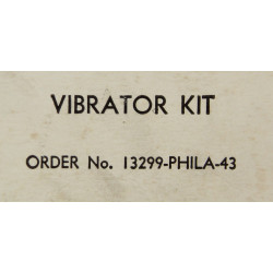 Kit, vibrator, Radio Receiver BC-728-C, 1943