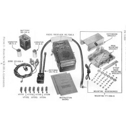 Kit, Vibreurs, pour radio BC-728-C, 1943