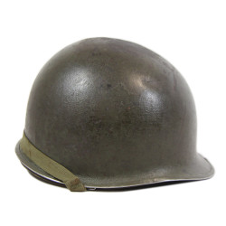 Casque M1, pattes fixes, 1er Régiment de chasseurs parachutistes