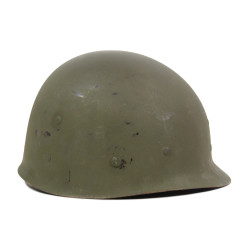 Casque M1, pattes fixes, 1er Régiment de chasseurs parachutistes