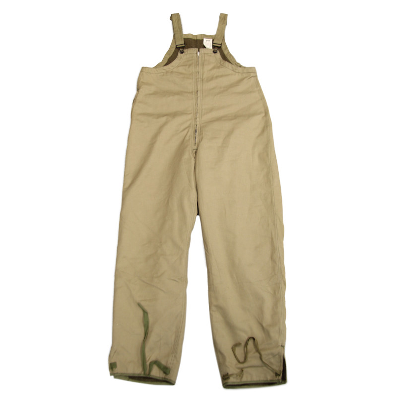 Trousers, Combat, Winter (Tanker Bib), US Army, Medium, 1942