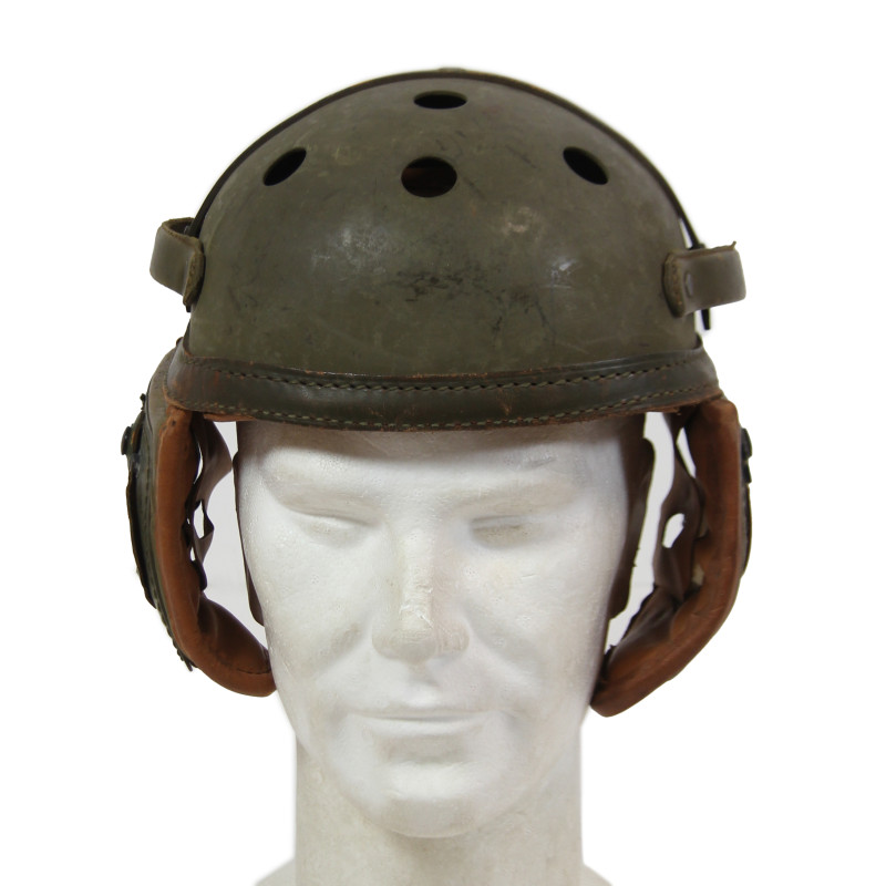 Casque de tankiste US Army, SEARS SADDLERY CO., taille 57