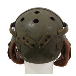 Casque de tankiste US Army, SEARS SADDLERY CO., taille 57