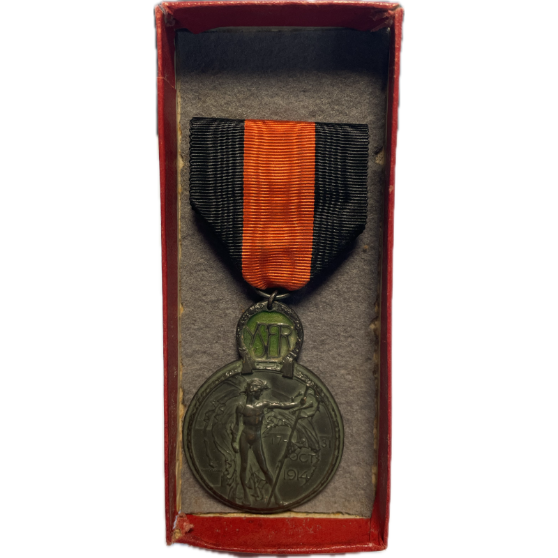 Médaille de l'Yser, 1914-1918