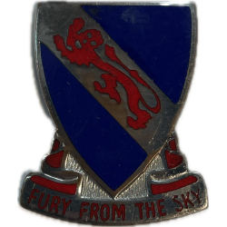 Crest, 508th PIR, 82nd Airborne Division, à épingle, Meyer New York