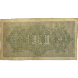 Banknote, 1000 Reichsmark, 1922