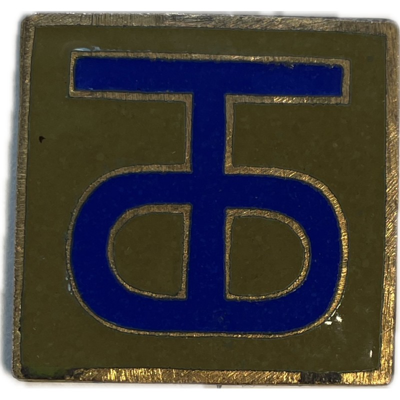 Crest, DUI, 90th Infantry Division, Blue