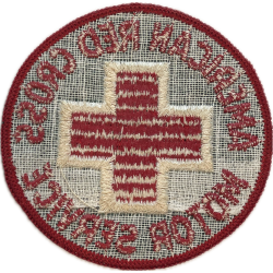 Insigne, American Red Cross, Motor Service