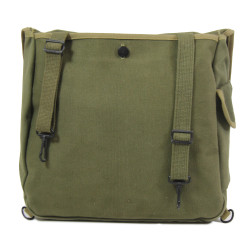 Bag, Field, M-1936, OD 7, Kadin, 1944, Maj. Arnold Barben, Corps of Engineers, CBI