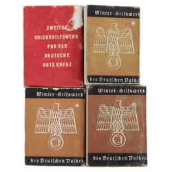 Lot de fascicules miniatures, Der Führer, 1934, 1937, 1938, 1940