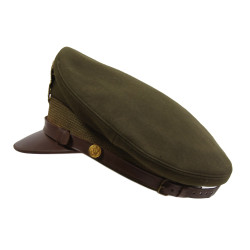 Officer's Visor Cap and Garrison Cap, US Army, Cpt. Robert Currier, Artillery