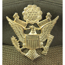 Officer's Visor Cap and Garrison Cap, US Army, Cpt. Robert Currier, Artillery