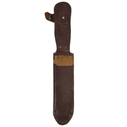 Knife, Survival, Type D, JOHN NOWILL & SONS, LTD., Sheffield, with Leather Scabbard